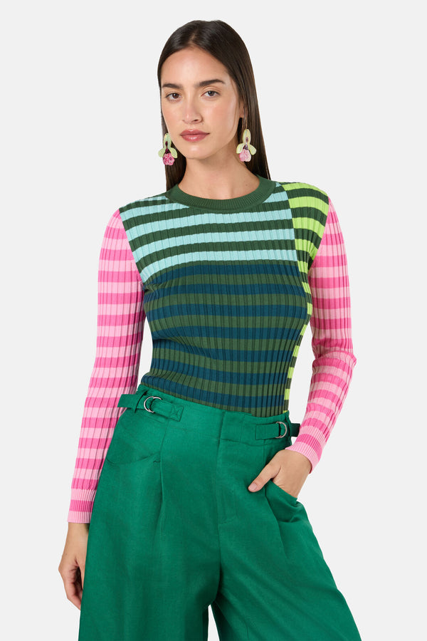 Gorman NZ - Linea Stripe Knit Top - stripe
