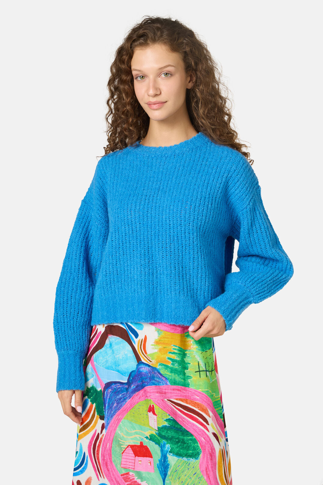 Gorman NZ - Lucia Merino Jumper - blue