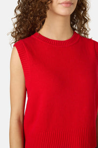 Gorman NZ - Roberta Merino Vest - red