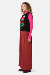 Gorman NZ - Pretty Protea Knit Vest - black