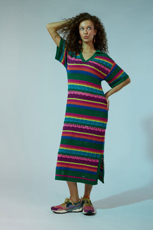 Gorman NZ - Stripetastic Cotton Knit Dress - stripe