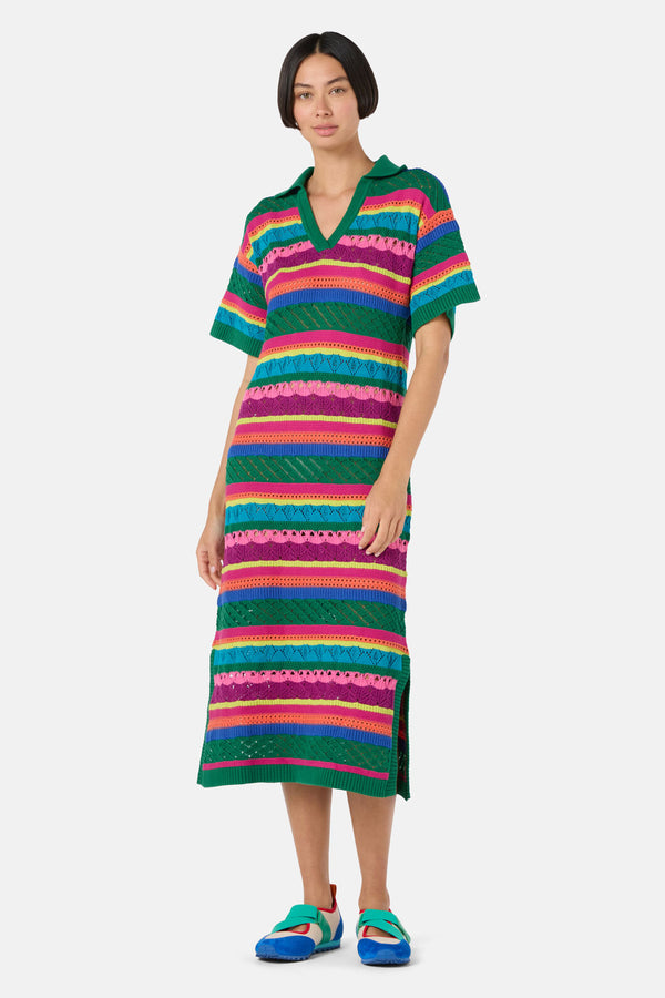 Gorman NZ - Stripetastic Cotton Knit Dress - stripe