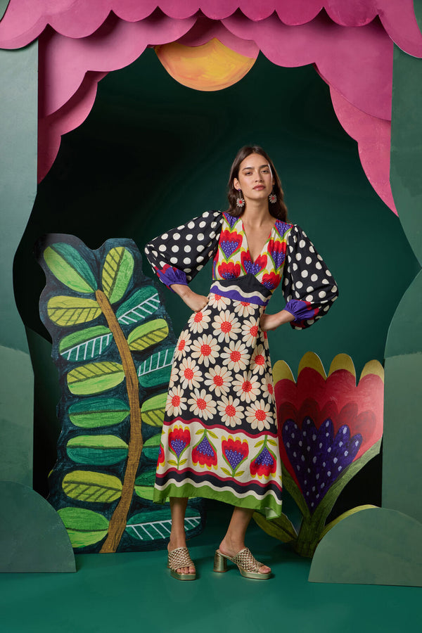 Gorman NZ - Blooming Daisy Print LongDress - print