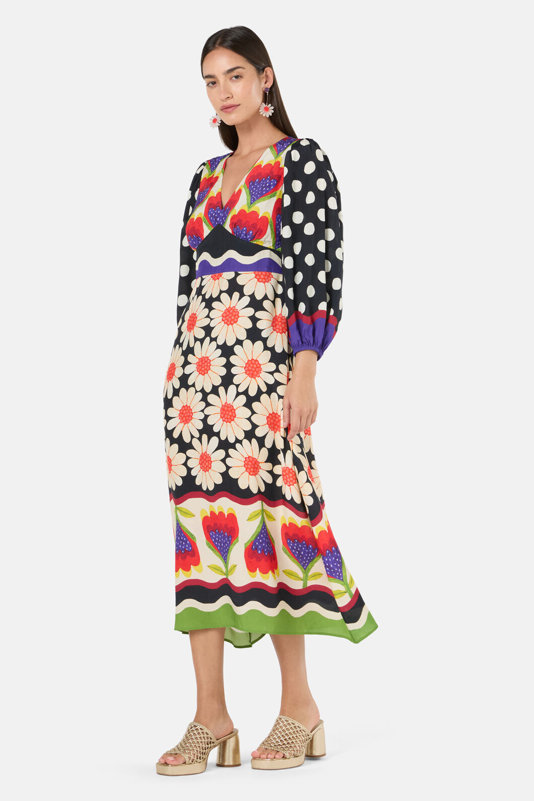 Gorman NZ - Blooming Daisy Print LongDress - print
