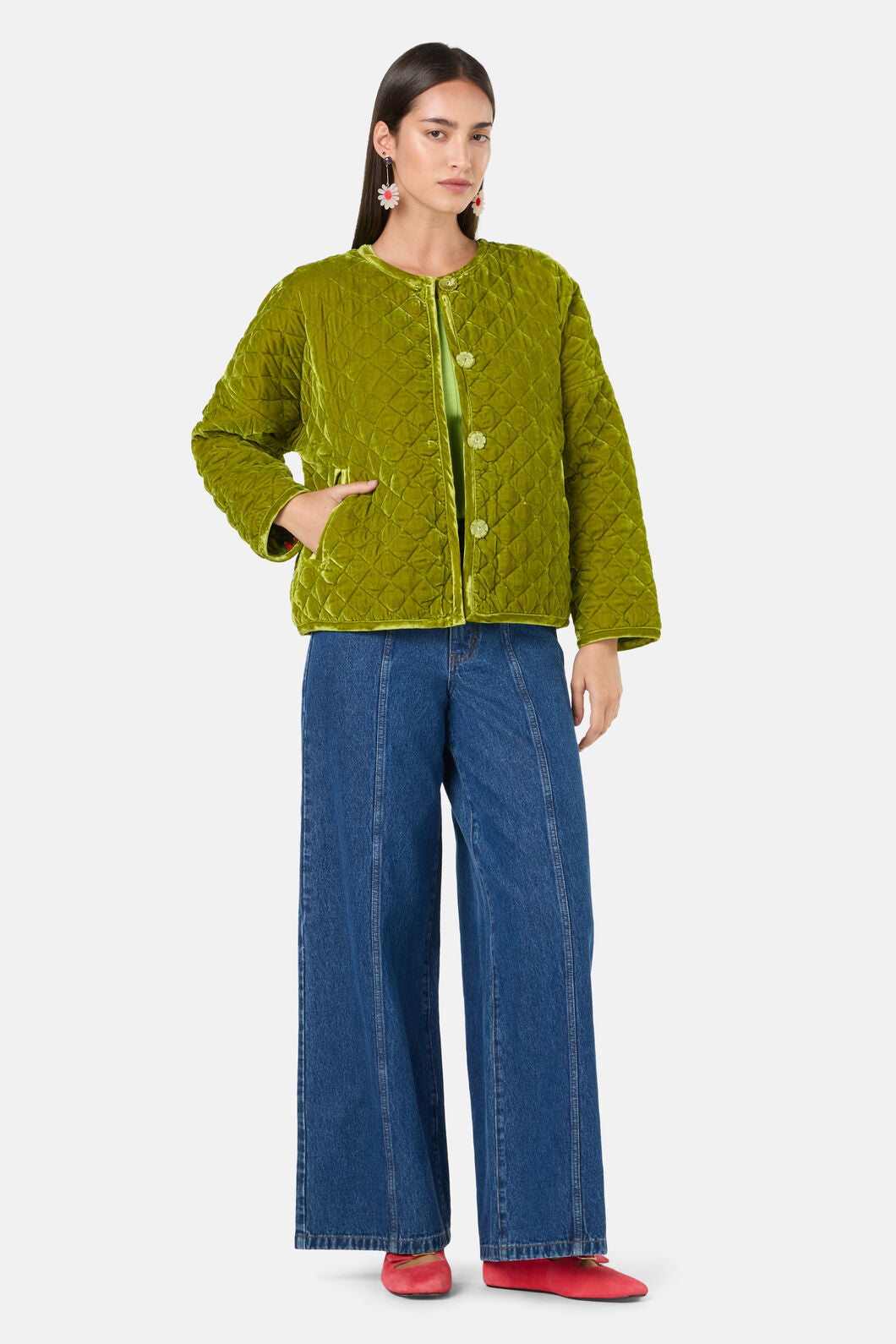 Gorman NZ - Blooming Bird Print Jacket - green