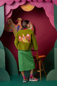 Gorman NZ - Blooming Bird Print Jacket - green