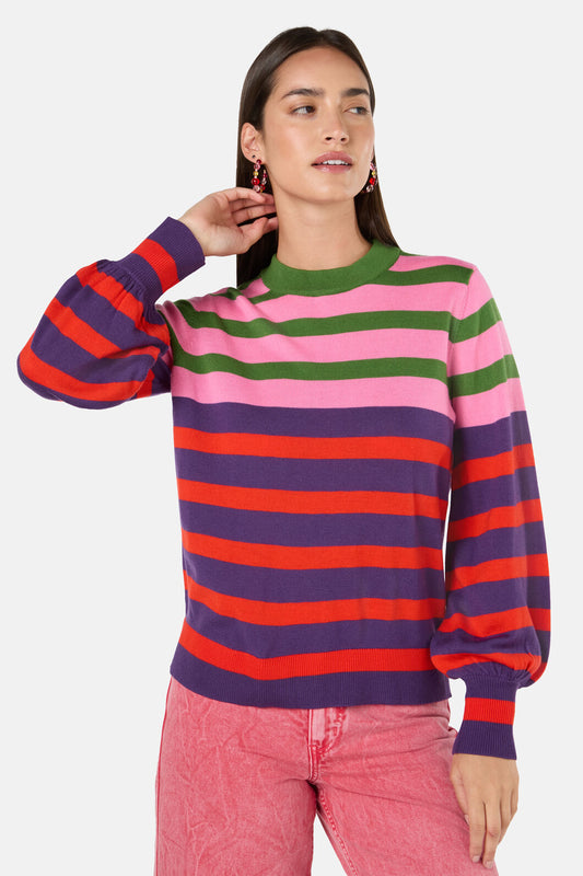 Gorman NZ - Garden Bed Stripe Jumper - stripe