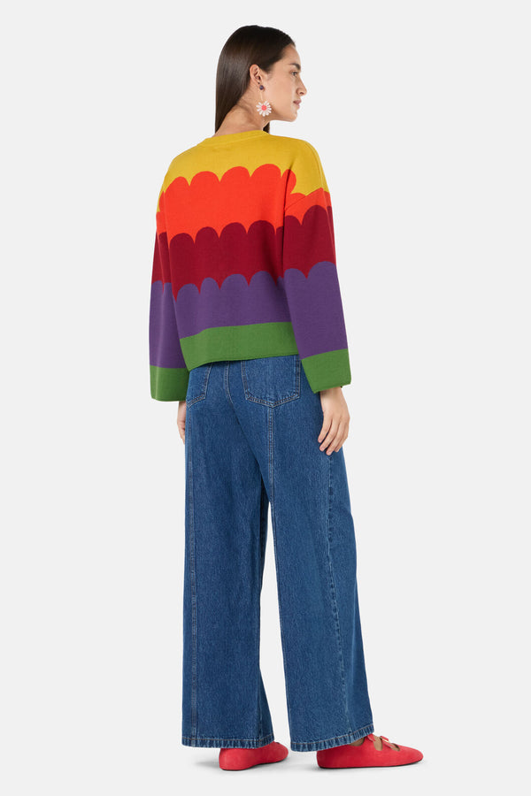 Gorman NZ - Blooming Bird Cardigan - multi