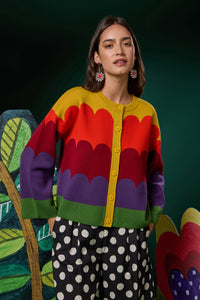 Gorman NZ - Blooming Bird Cardigan - multi
