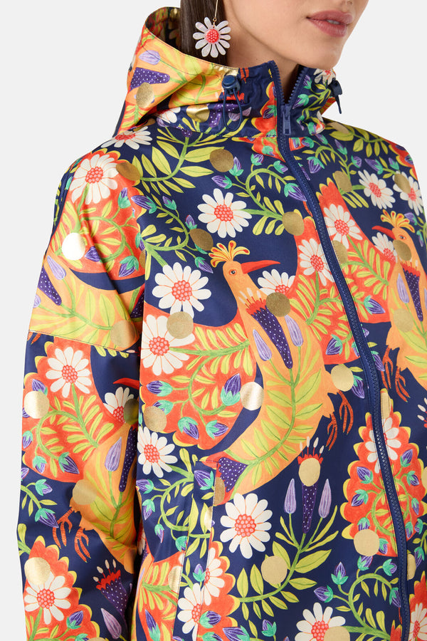 Gorman NZ - Blooming Bird Raincoat - print