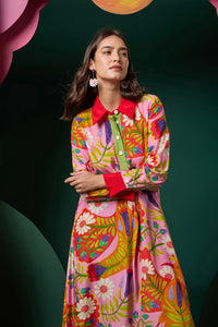 Gorman NZ - Blooming Bird Print Dress - print