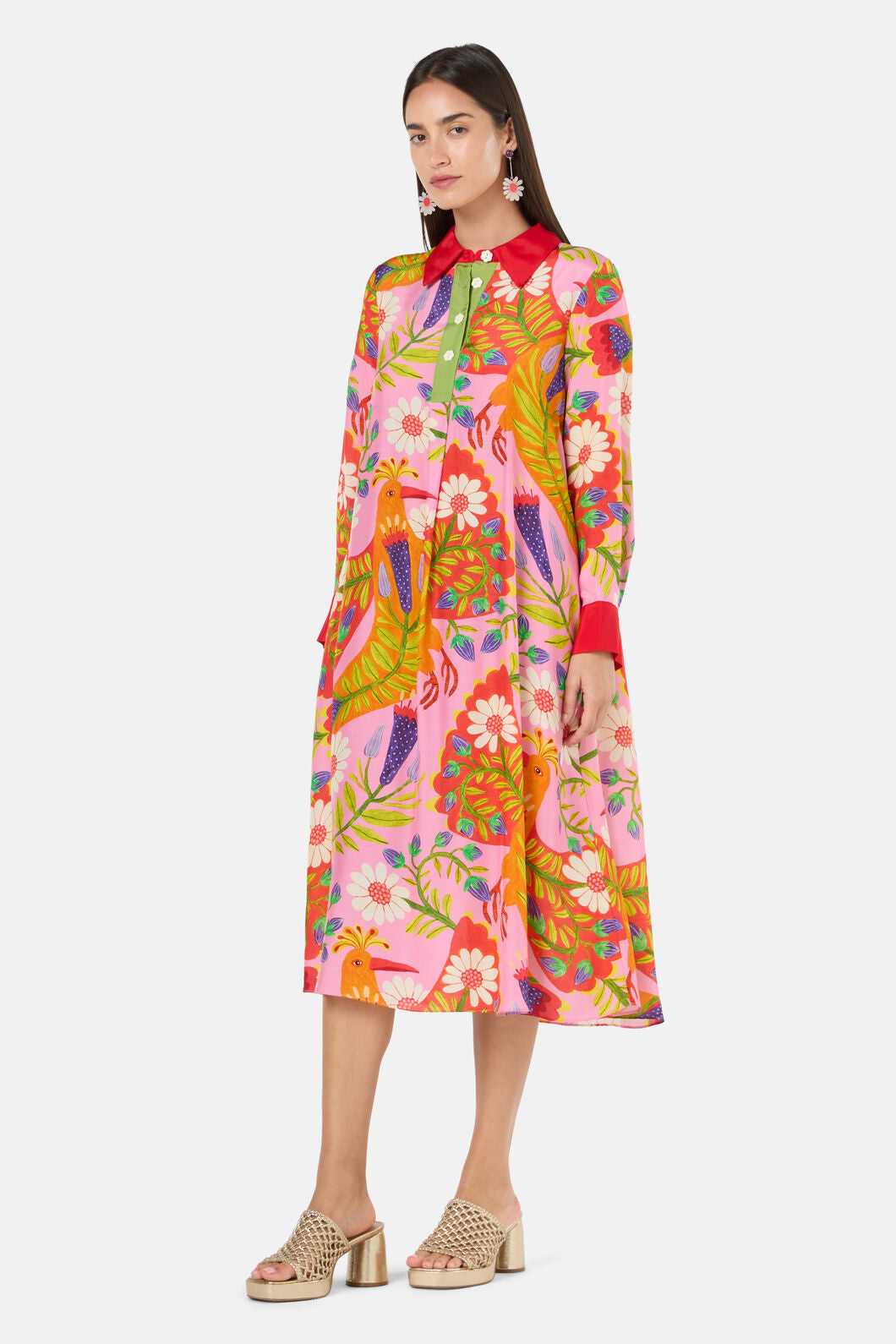 Gorman NZ - Blooming Bird Print Dress - print