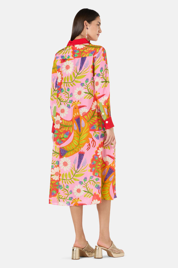 Gorman NZ - Blooming Bird Print Dress - print
