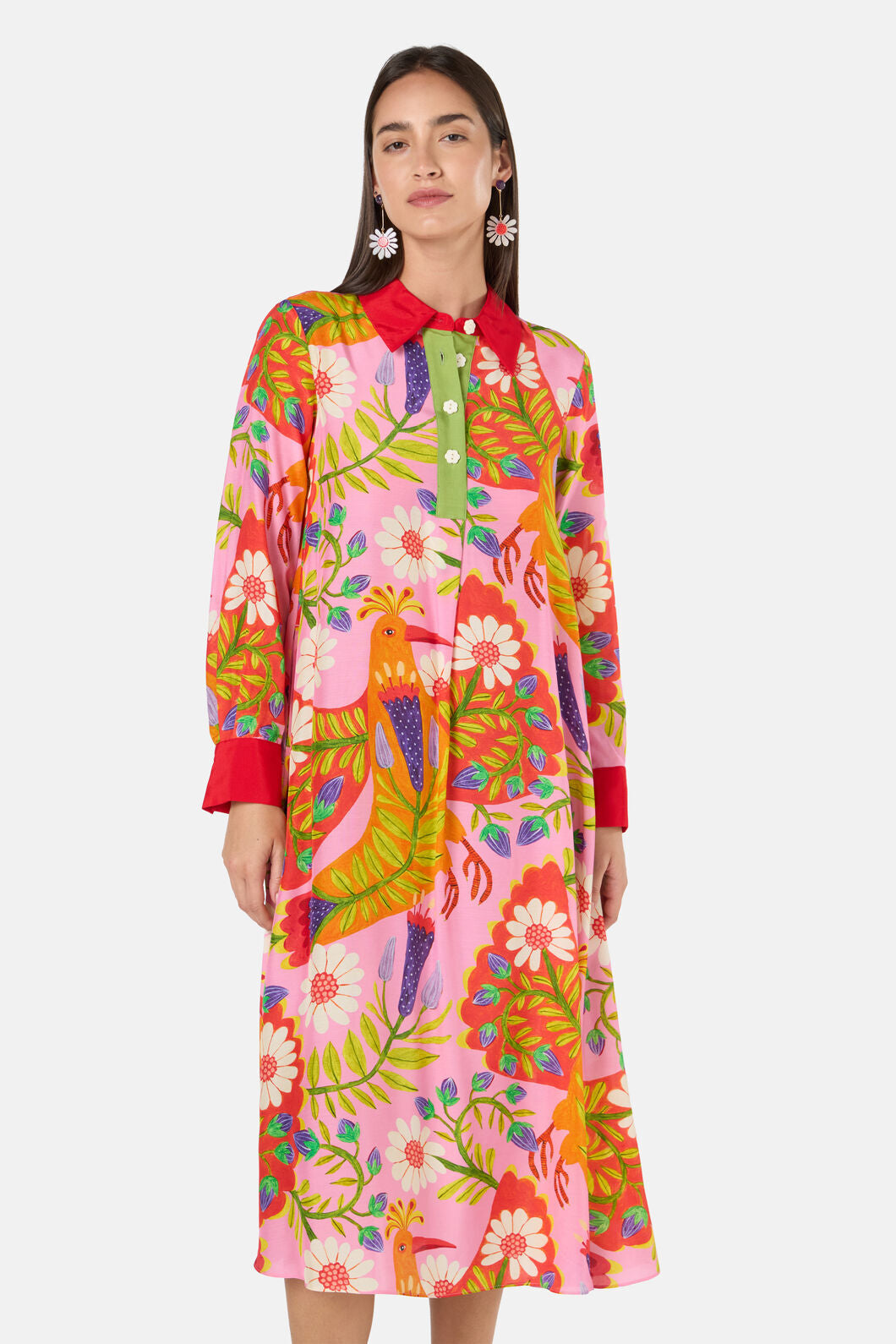 Gorman NZ - Blooming Bird Print Dress - print