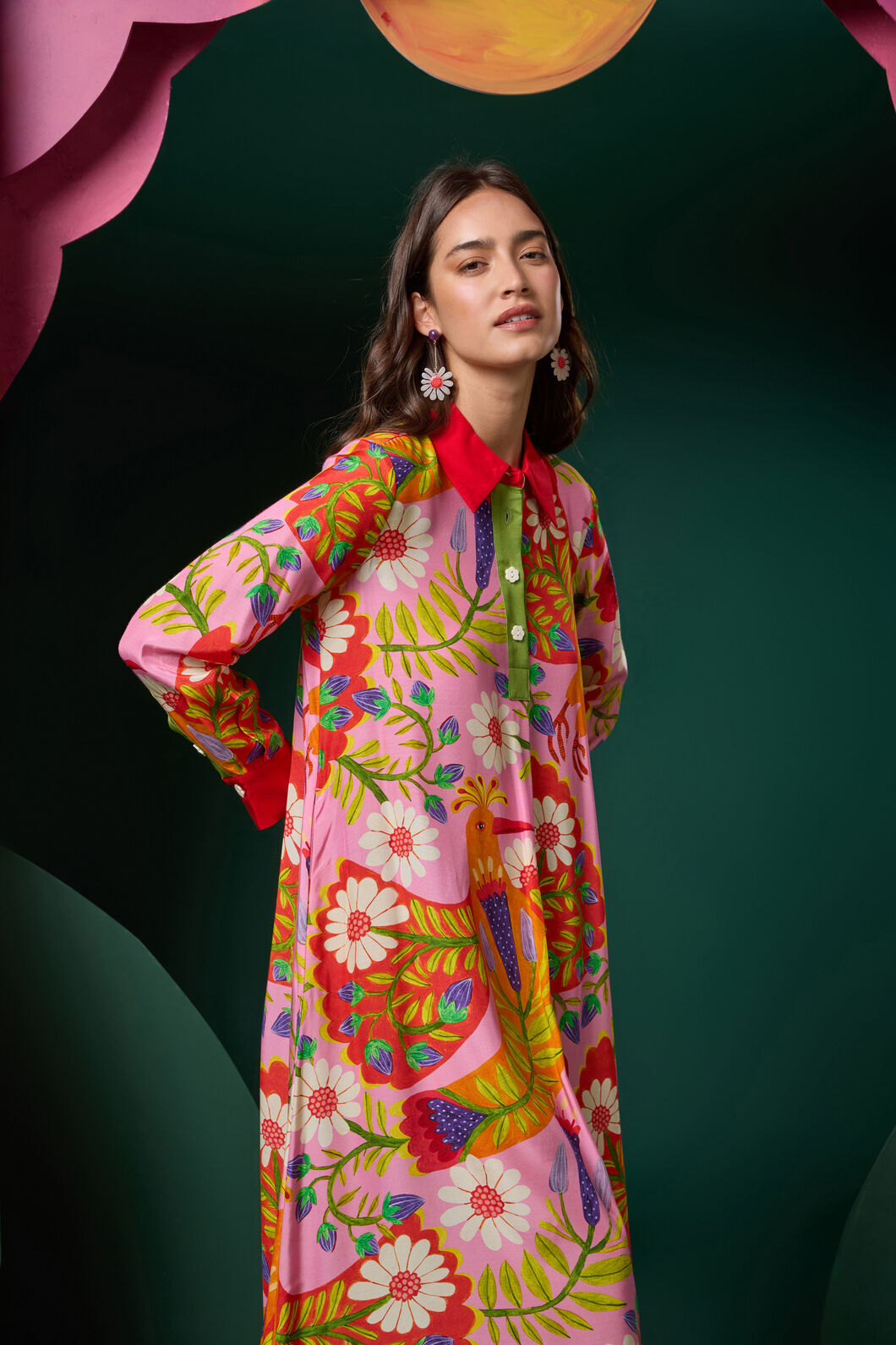 Gorman NZ - Blooming Bird Print Dress - print