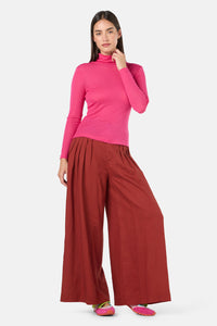 Gorman NZ - Merino Polo Top - pink