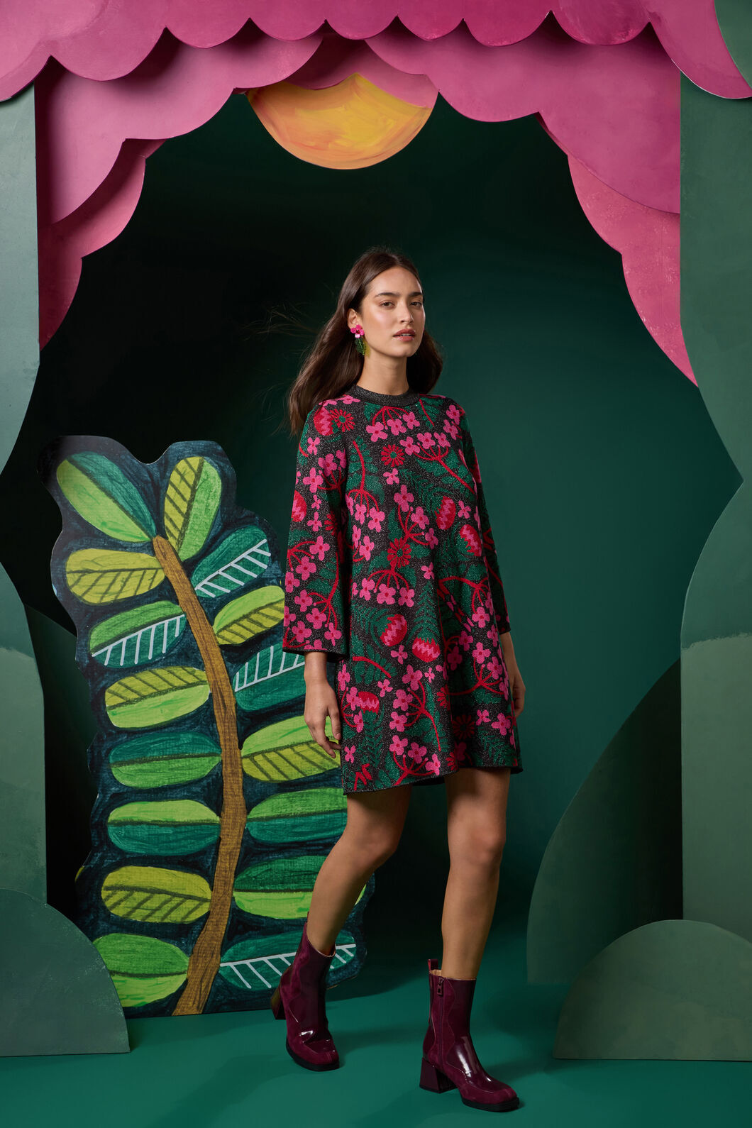 Gorman NZ - Metamorphosis Knit Dress - print