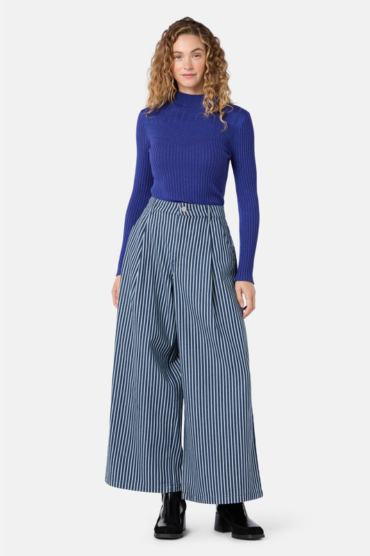 Gorman NZ - Stripe Life Denim Skort - stripe