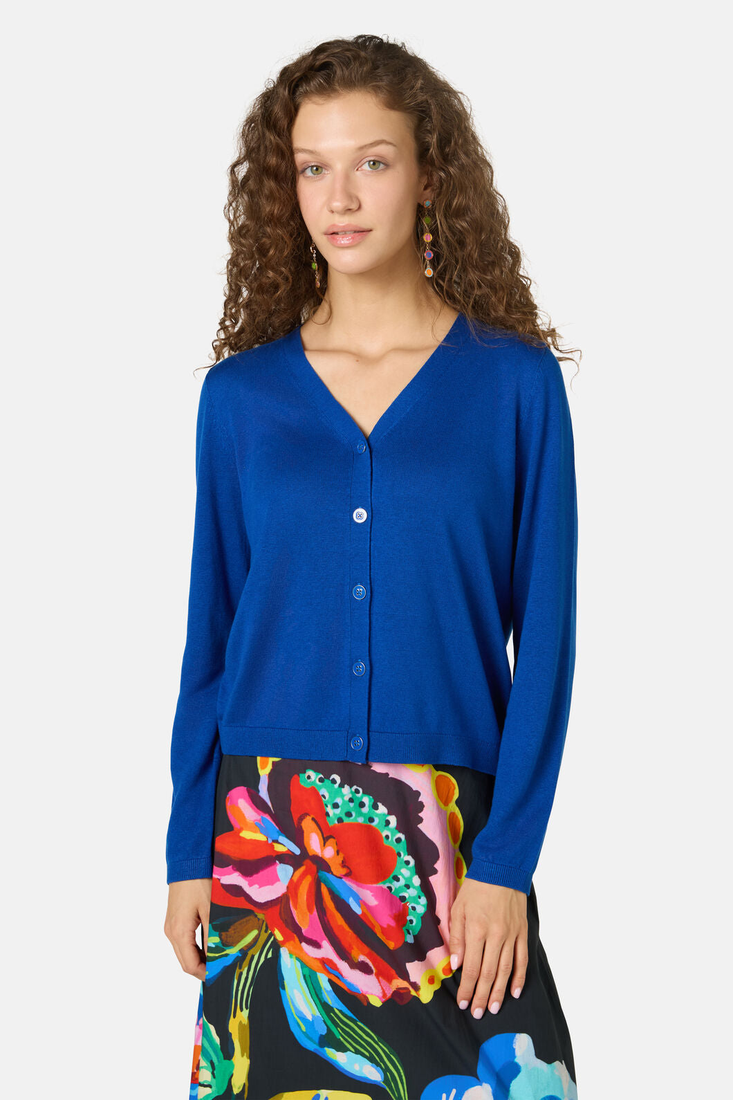 Gorman NZ - V-Neck Cardigan - blue