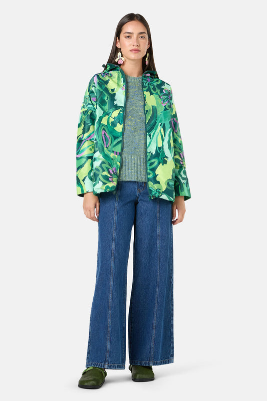 Gorman NZ - Abstract Flower Raincoat - print
