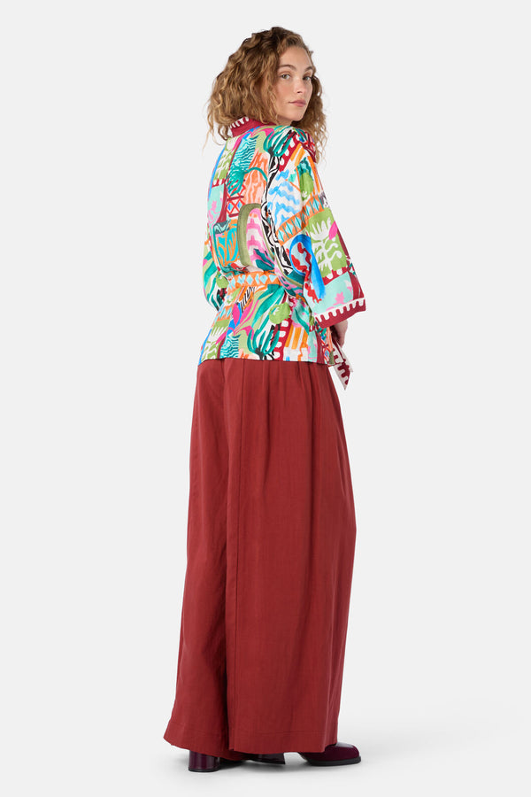 Gorman NZ - Morocco Kimono Shirt - print