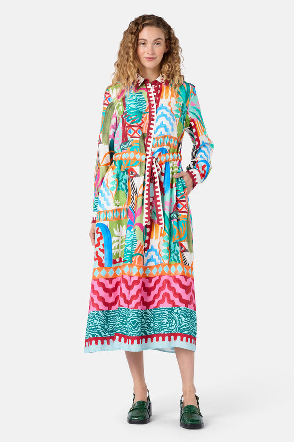 Gorman NZ - Morocco Long Dress - print
