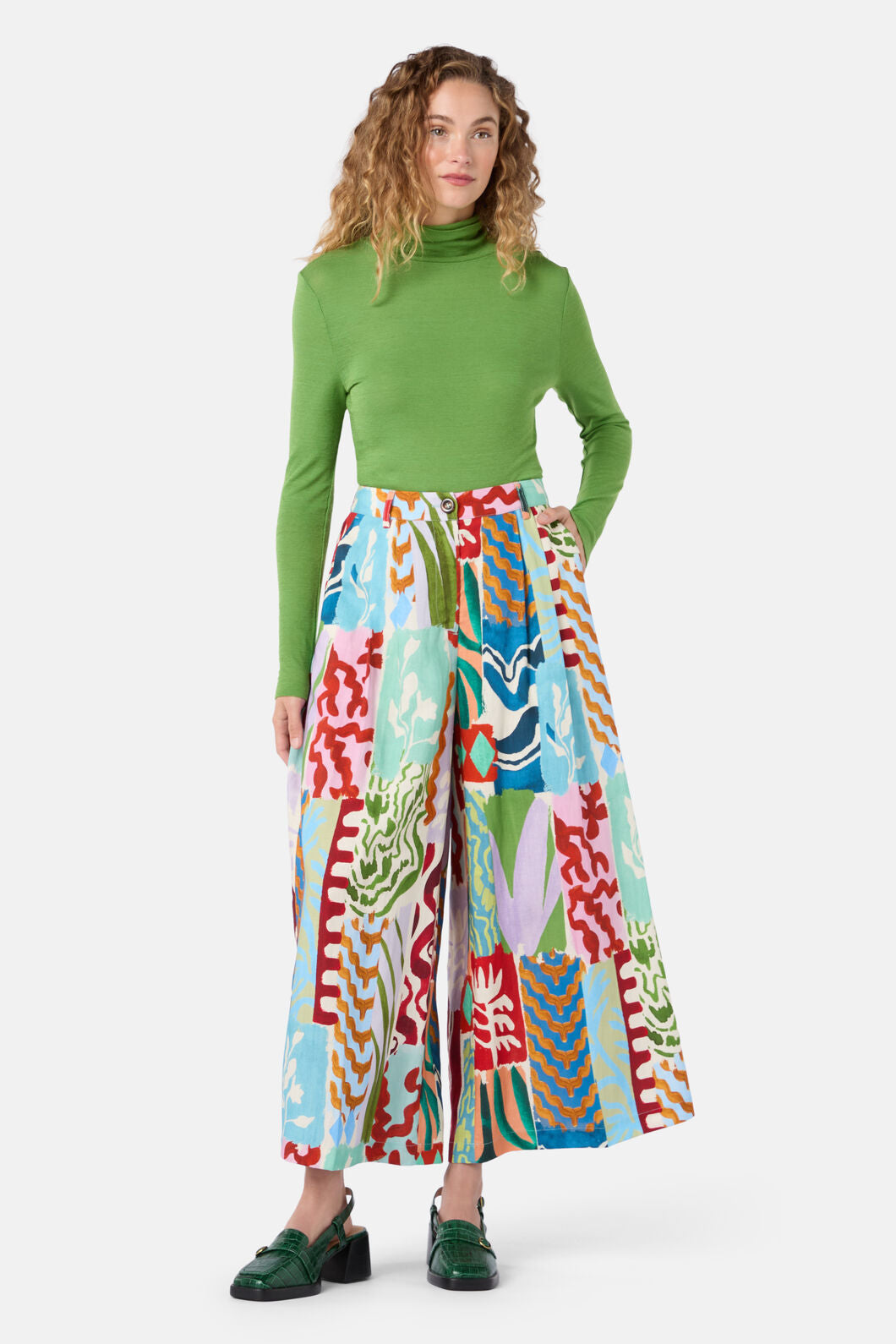 Gorman NZ - Zellige Patch Skort - print