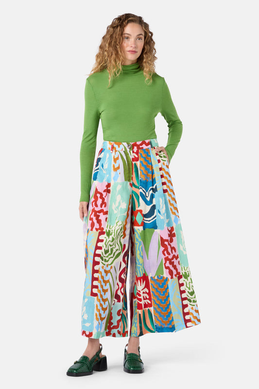 Gorman NZ - Zellige Patch Skort - print