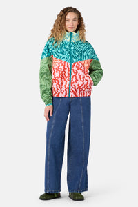 Gorman NZ - Zellige Patch Raincoat - print