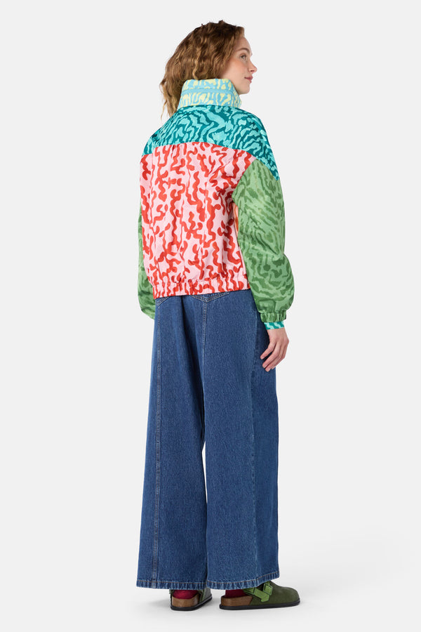 Gorman NZ - Zellige Patch Raincoat - print