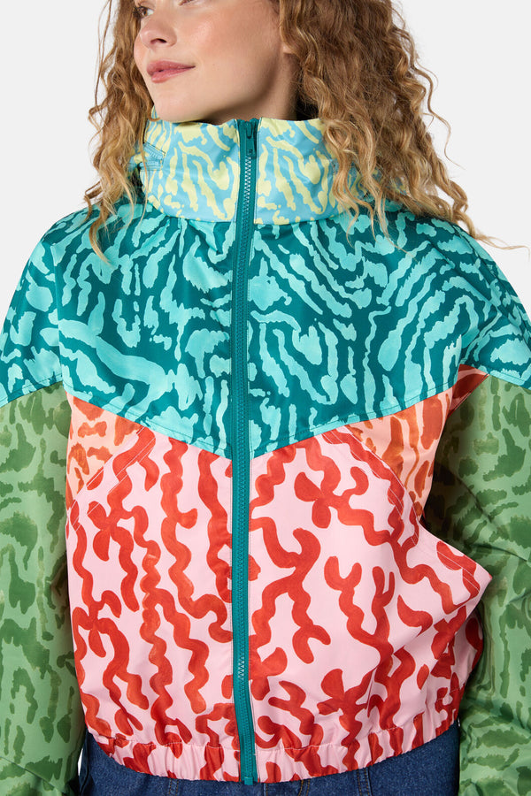 Gorman NZ - Zellige Patch Raincoat - print