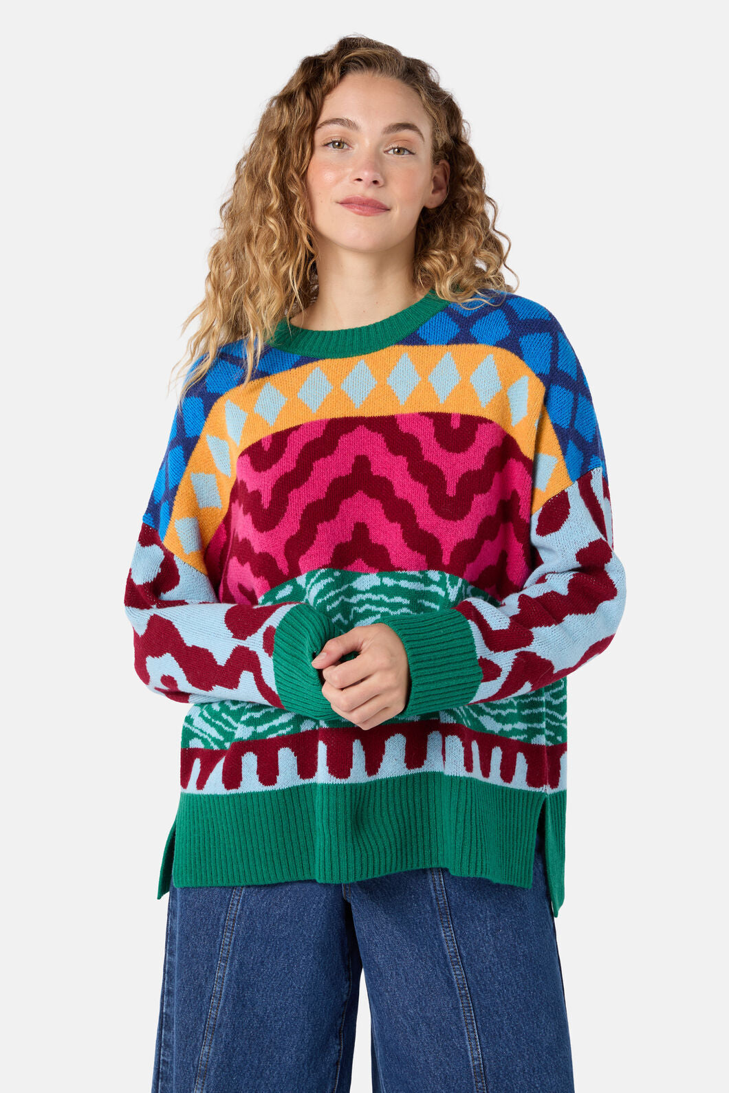 Gorman NZ - Morocco Stripe Jumper - multi