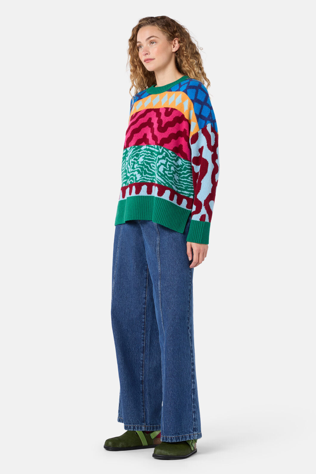 Gorman NZ - Morocco Stripe Jumper - multi
