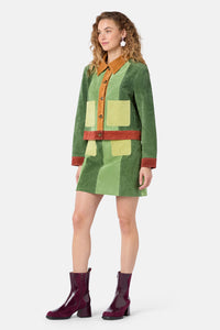 Gorman NZ - 70’s Patch Suede Jacket - multi