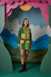 Gorman NZ - 70’s Patch Suede Skirt - multi