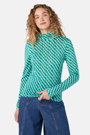 Gorman NZ - Wavy Days Merino Polo - blue