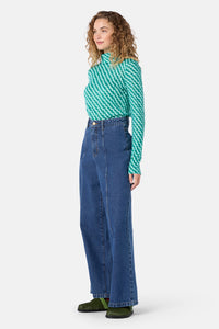 Gorman NZ - Wavy Days Merino Polo - blue