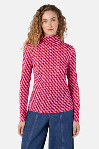 Gorman NZ - Wavy Days Merino Polo - pink