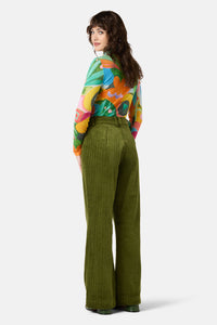 Gorman NZ - Pesto Chilli Cord Pant - green