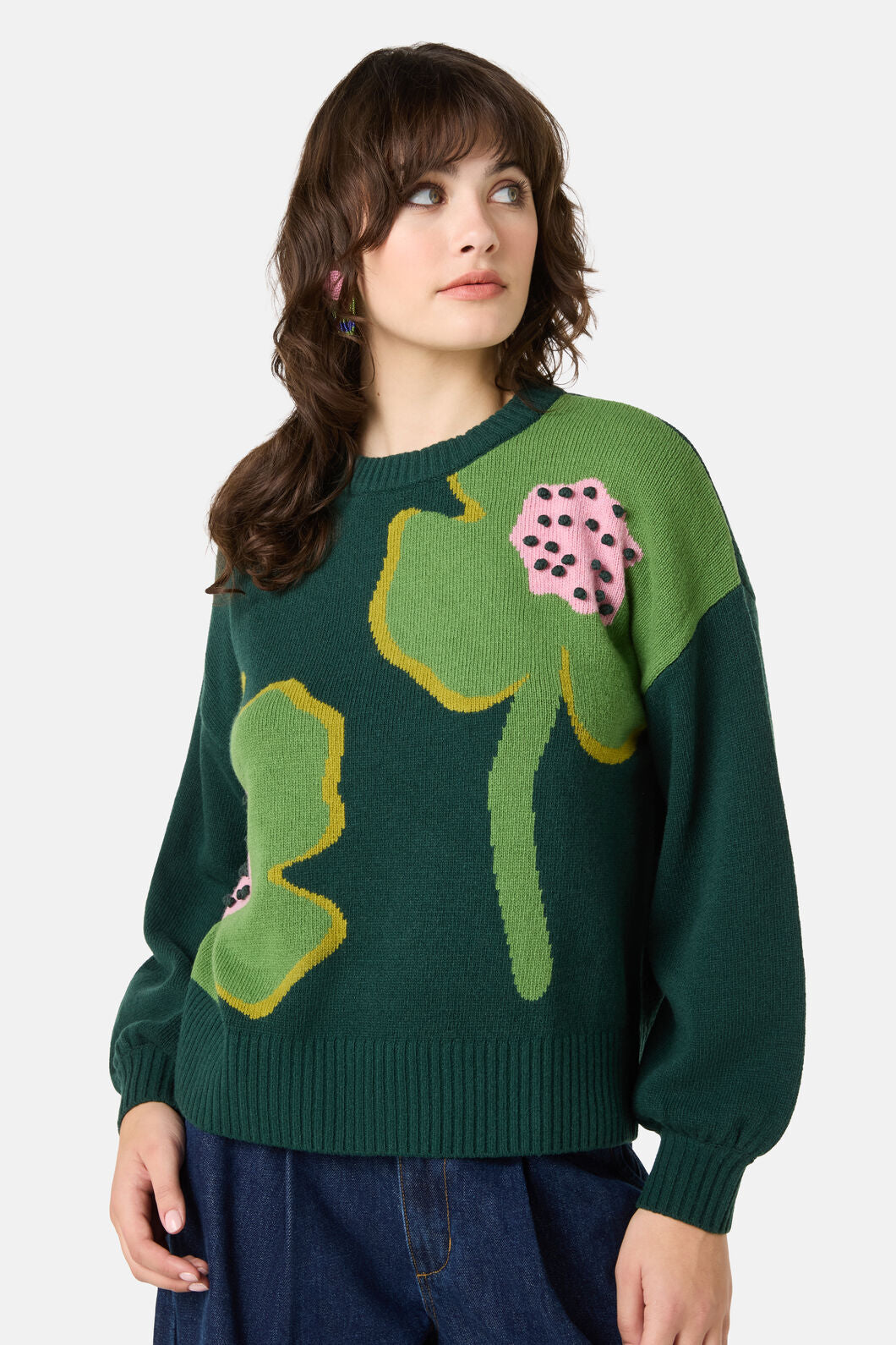 Gorman NZ - Seedlings Flower Jumper - multi