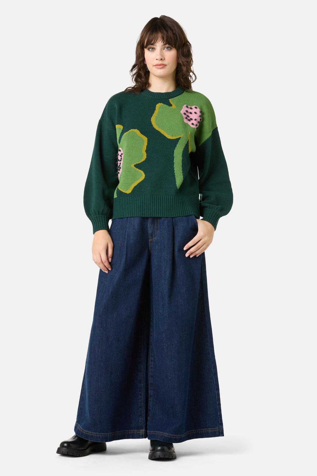 Gorman NZ - Seedlings Flower Jumper - multi