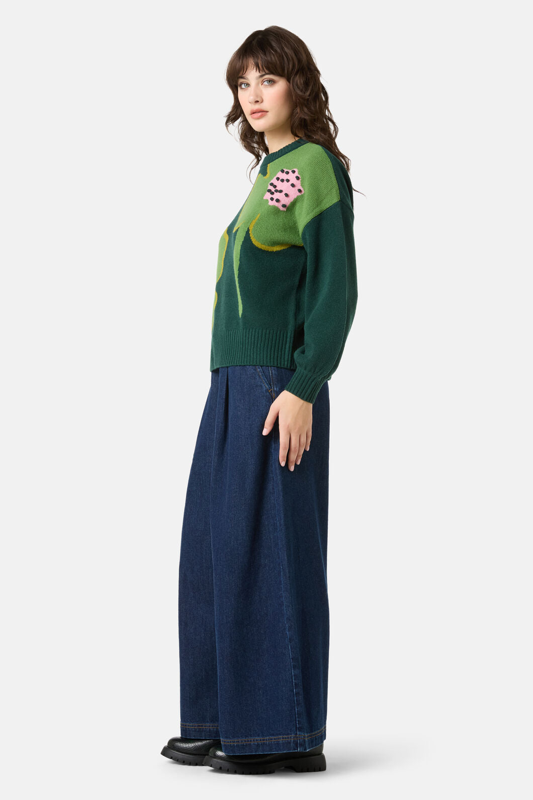 Gorman NZ - Seedlings Flower Jumper - multi