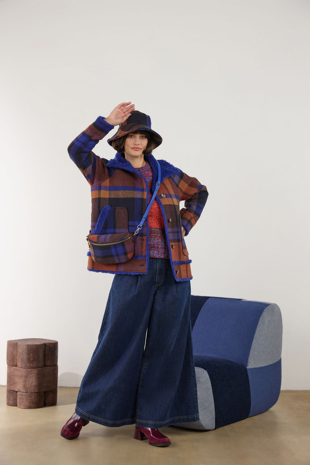 Gorman NZ - Angela Check Coat - check