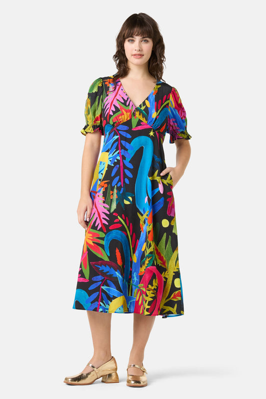Gorman NZ - Night Garden Midi Dress - print