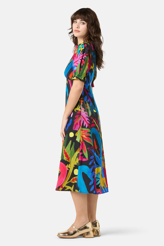 Gorman NZ - Night Garden Midi Dress - print