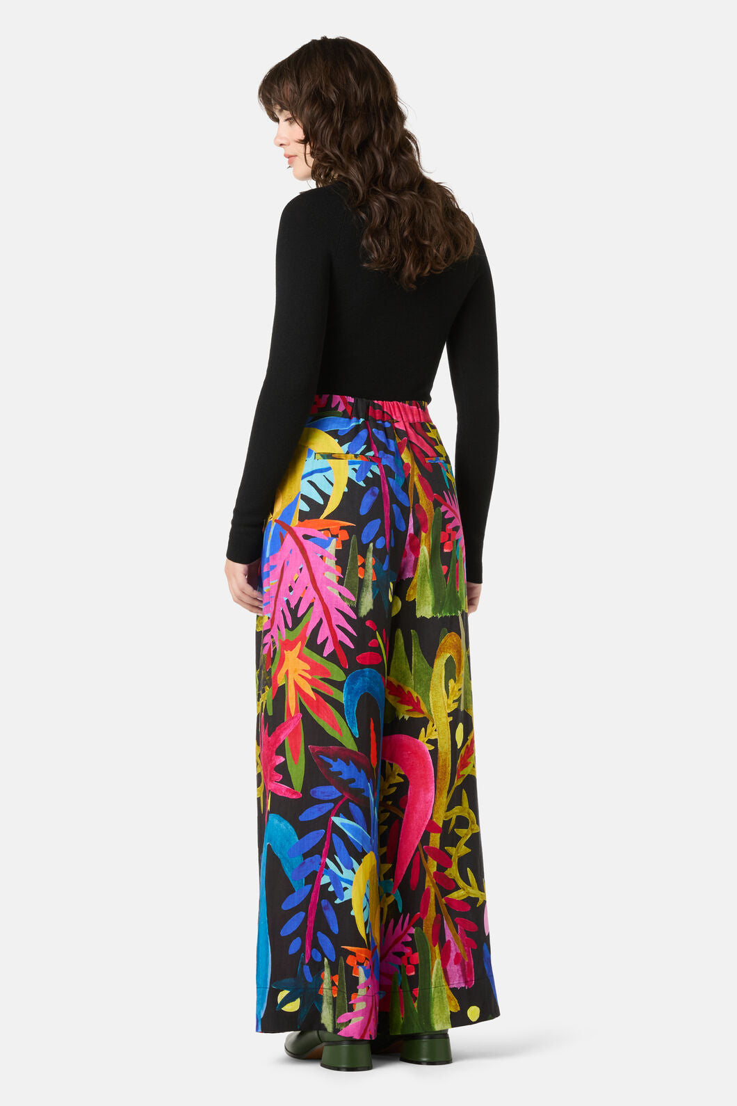 Gorman NZ - Night Garden Wide Pant - print