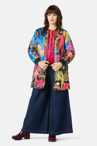 Gorman NZ - Night Garden Quilted Coat - print