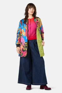 Gorman NZ - Night Garden Quilted Coat - print