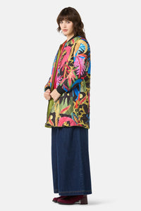 Gorman NZ - Night Garden Quilted Coat - print