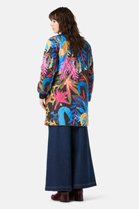 Gorman NZ - Night Garden Quilted Coat - print